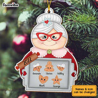 Personalized Mrs. Claus Bakery Family Christmas Ornament OB52 58O34 thumb 1