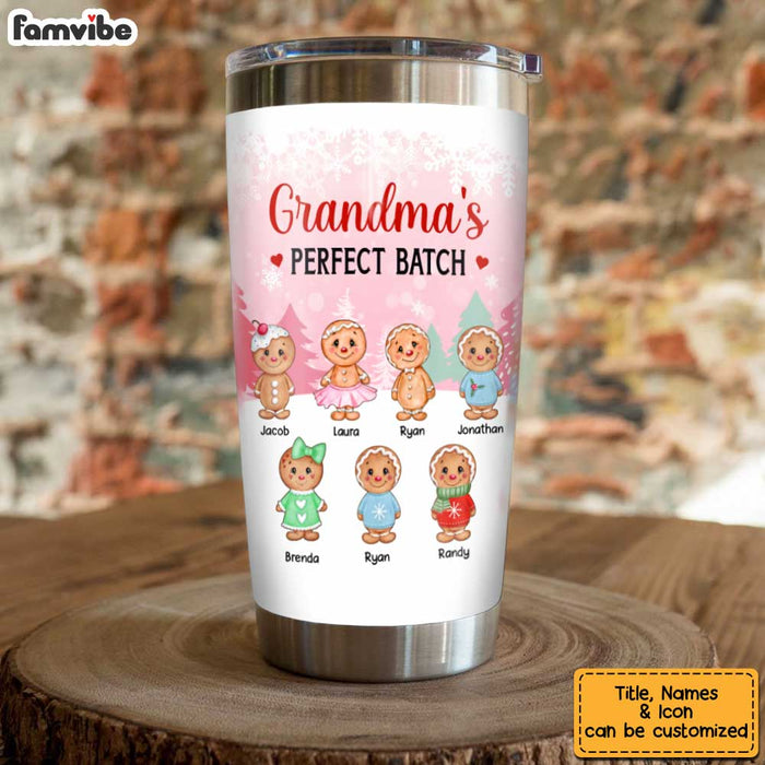 Personalized Grandma's Perfect Batch Steel Tumbler SB292 30O34 1