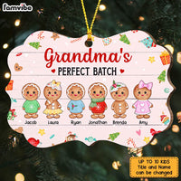 Personalized Grandma's Perfect Batch Gingerbread Benelux Ornament OB54 32O47 thumb 1