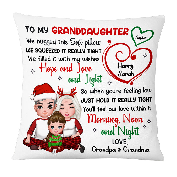 Personalized Granddaughter Hug This Pillow OB51 23O53 1