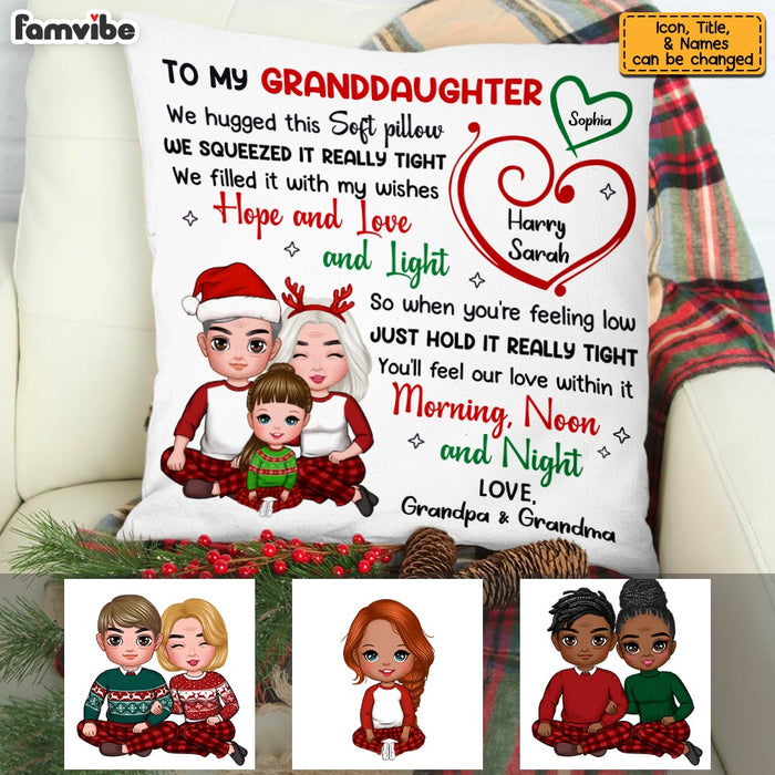 Personalized Granddaughter Hug This Pillow OB51 23O53 1