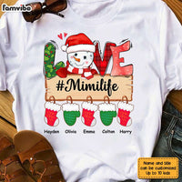Personalized Grandma Life Snowman Christmas Shirt - Hoodie - Sweatshirt OB52 23O28 thumb 1