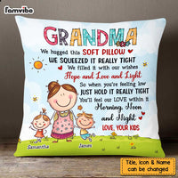 Personalized Grandma & Grandkids Pillow OB53 36O47 thumb 1