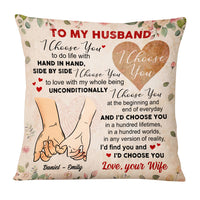 Personalized Couple Hand Pillow OB53 36O53 thumb 1
