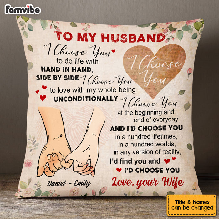 Personalized Couple Hand Pillow OB53 36O53 1