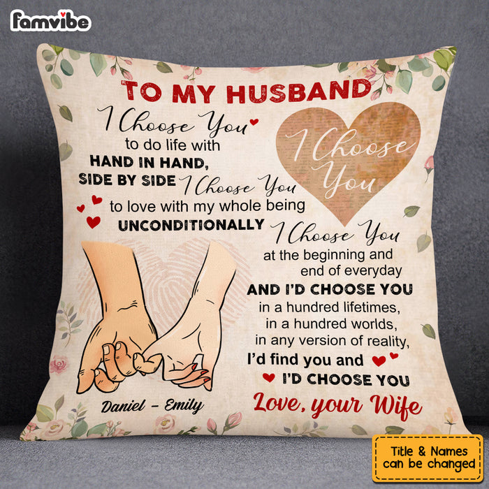 Personalized Couple Hand Pillow OB53 36O53 1