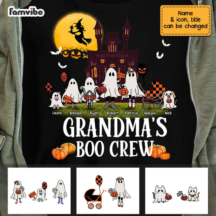 Personalized Grandma's Boo Crew Shirt - Hoodie - Sweatshirt OB73 36O67 1