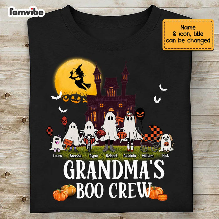 Personalized Grandma's Boo Crew Shirt - Hoodie - Sweatshirt OB73 36O67 1