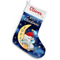 Personalized Baby First Christmas Stocking OB61 32O53 thumb 1