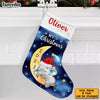 Personalized Baby First Christmas Stocking OB61 32O53 1