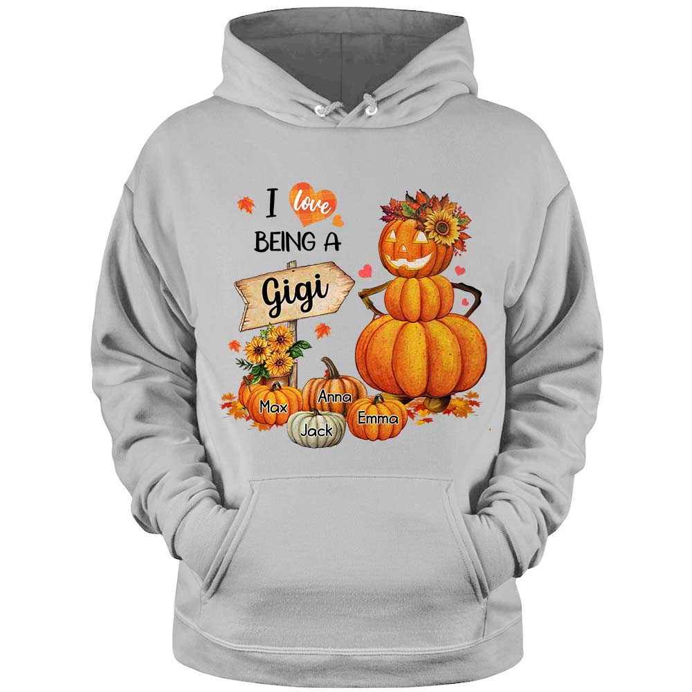 Personalized Fall Grandma Pumpkin Shirt OB64 23O28 Primary Mockup