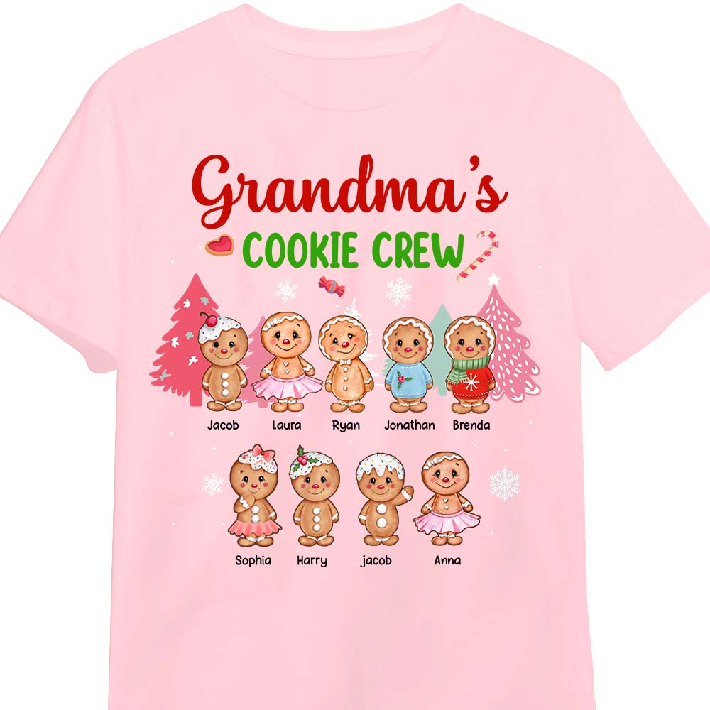 Personalized Personalized Grandma's Cookie Crew Shirt OB64 30O28 Primary Mockup
