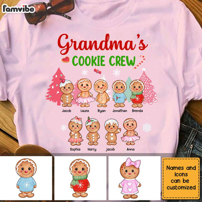 Personalized Personalized Grandma's Cookie Crew Shirt - Hoodie - Sweatshirt OB64 30O28 1