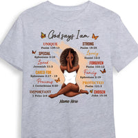 Personalized Daughter God Says Shirt - Hoodie - Sweatshirt OB21404 30O47 thumb 1