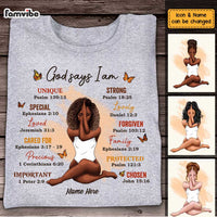 Personalized Daughter God Says Shirt - Hoodie - Sweatshirt OB21404 30O47 thumb 1
