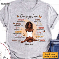 Personalized Daughter God Says Shirt - Hoodie - Sweatshirt OB21404 30O47 thumb 1