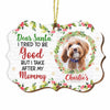 Personalized Christmas Dog Photo I Tried To Be Good Benelux Ornament OB74 23O34 1