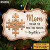 Personalized Mom Puzzle Piece Benelux Ornament OB83 36O28 1