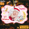 Personalized Baby First Christmas Photo Elephant Benelux Ornament OB82 85O53 1