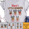 Personalized Grandma's Little Reindeer Shirt - Hoodie - Sweatshirt OB102 32O34 1