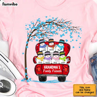 Personalized Grandma's Frosty Friends Shirt - Hoodie - Sweatshirt OB101 30O47 thumb 1