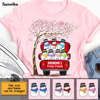 Personalized Grandma's Frosty Friends Shirt - Hoodie - Sweatshirt OB101 30O47 thumb 1