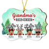 Personalized Grandma's Little Reindeer Benelux Ornament OB103 23O47 1