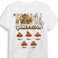 Personalized Thankful Grandma Turkey Shirt - Hoodie - Sweatshirt OB103 30O53 thumb 1