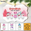 Personalized Grandma Snowman Christmas Circle Ornament Benelux Ornament OB175 85O28 1