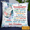 Personalized Granddaughter Elephant Hug This Pillow OB112 30O47 1