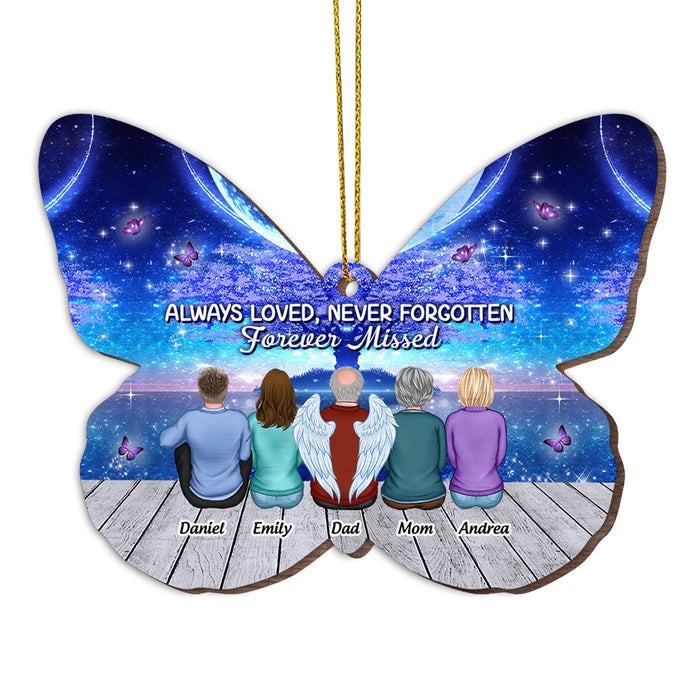 Personalized Memo Always Loved Never Forgotten Forever Missed Ornament SB143 30O53 1