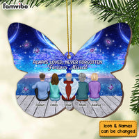 Personalized Memo Always Loved Never Forgotten Forever Missed Ornament SB143 30O53 thumb 1