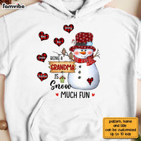 Personalized Grandma Snowman Shirt - Hoodie - Sweatshirt OB112 23O28 thumb 1