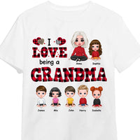 Personalized I Love Being A Grandma Custom Title Leopard Buffalo Plaid Shirt - Hoodie - Sweatshirt OB123 58O28 thumb 1