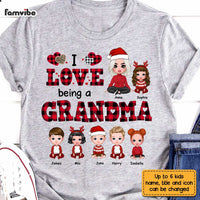 Personalized I Love Being A Grandma Custom Title Leopard Buffalo Plaid Shirt - Hoodie - Sweatshirt OB123 58O28 thumb 1