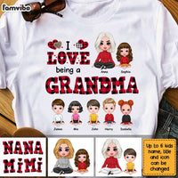 Personalized I Love Being A Grandma Custom Title Leopard Buffalo Plaid Shirt - Hoodie - Sweatshirt OB123 58O28 thumb 1