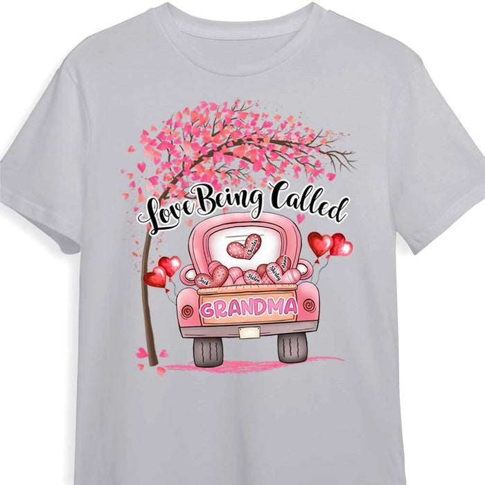 Personalized Love Being Called Grandma  Shirt - Hoodie - Sweatshirt OB134 36O67 1