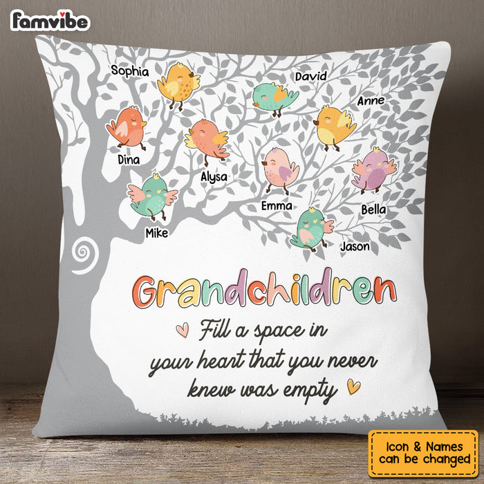 Personalized Grandma Grandchildren Pillow OB121 23O53 1