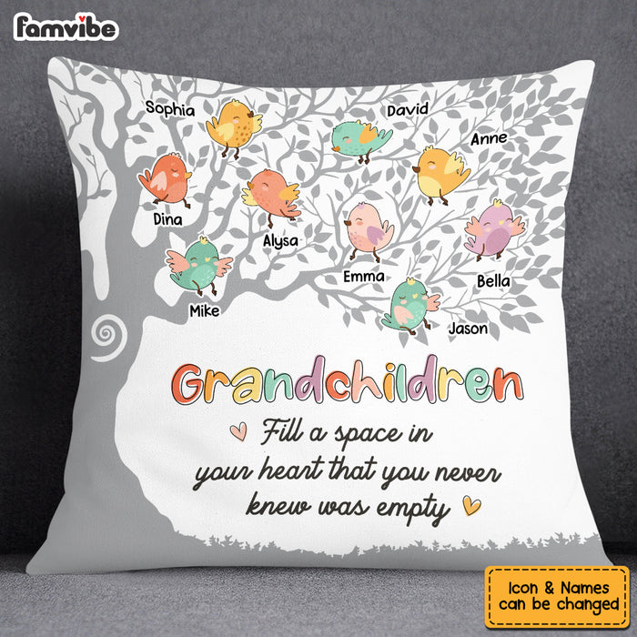 Personalized Grandma Grandchildren Pillow OB121 23O53 1