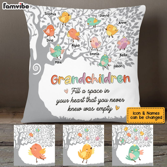 Personalized Grandma Grandchildren Pillow OB121 23O53 1