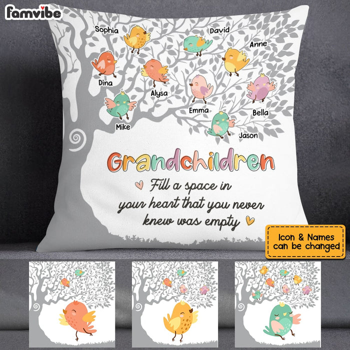 Personalized Grandma Grandchildren Pillow OB121 23O53 1