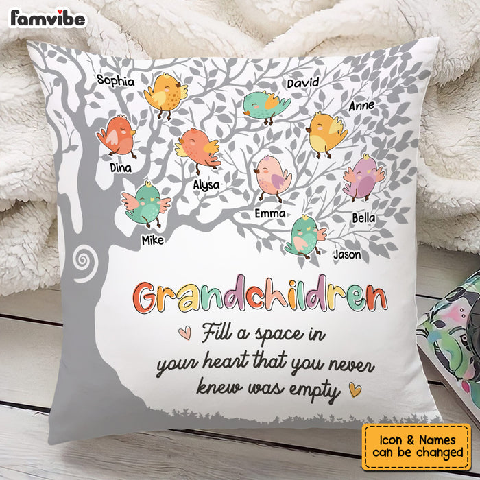 Personalized Grandma Grandchildren Pillow OB121 23O53 1