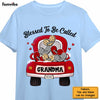 Personalized Grandma Truck Buffalo Plaid Heart Shirt - Hoodie - Sweatshirt OB127 58O47 1