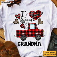 Personalized Love Being A Grandma Buffalo Truck Shirt - Hoodie - Sweatshirt OB124 58O53 thumb 1