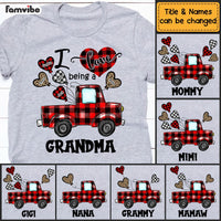 Personalized Love Being A Grandma Buffalo Truck Shirt - Hoodie - Sweatshirt OB124 58O53 thumb 1