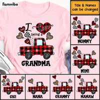 Personalized Love Being A Grandma Buffalo Truck Shirt - Hoodie - Sweatshirt OB124 58O53 thumb 1