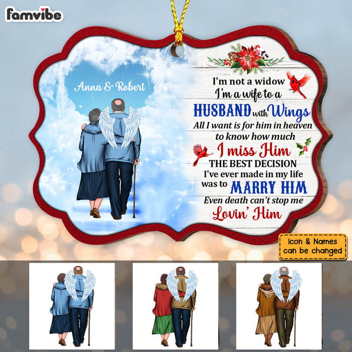 Personalized Memo I'm Not A Widow Benelux Ornament OB122 23O53 1