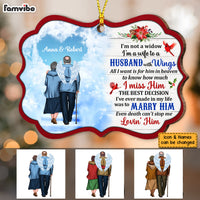 Personalized Memo I'm Not A Widow Benelux Ornament OB122 23O53 thumb 1