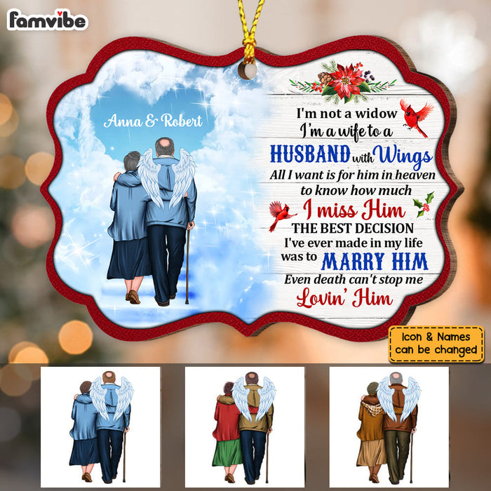 Personalized Memo I'm Not A Widow Benelux Ornament OB122 23O53 1