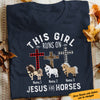 Personalized Jesus And Horses T Shirt DB81 67O47 1